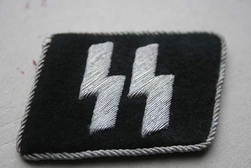 SS collar tabs for authentication please