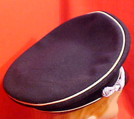 Black ss officer schirrmutze - suspicious