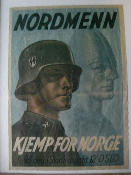 SS Propaganda Picture - NORDMENN