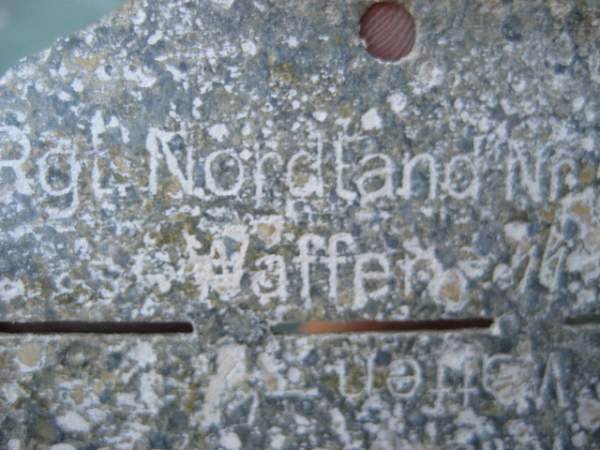 rgt NORDLAND dog tag