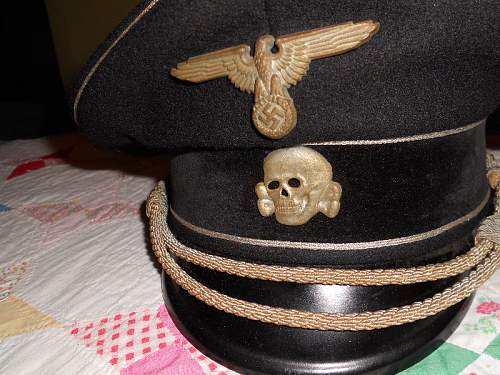 SS gebirgsjager officer cap