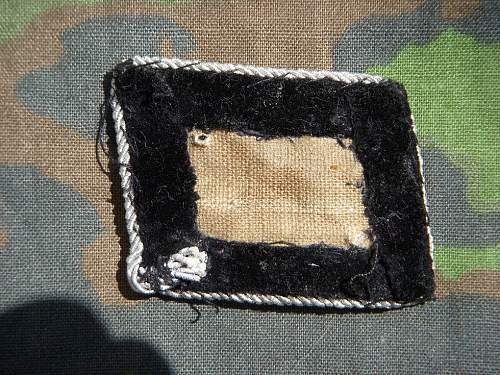 Totenkopf Collar tabs...