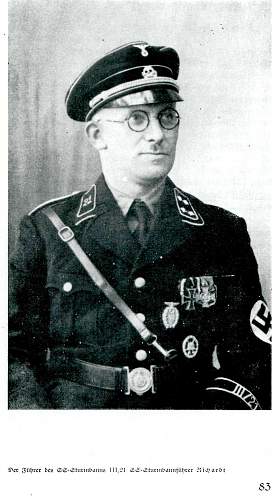Black SS uniform at Gottleibs