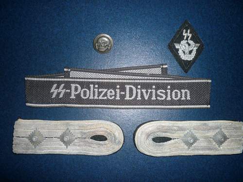 OPinions  on SS Polizei insignia please