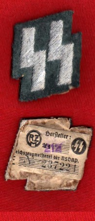 SS-police patch: authentic? advice appreciated