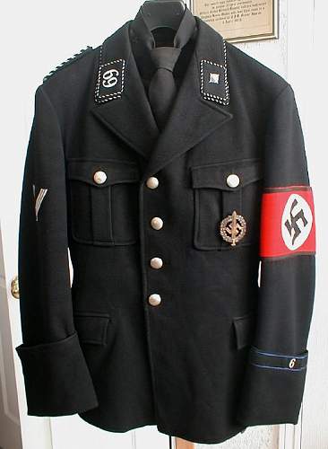 Rare ss-Baueinsatz-Ost tunic.