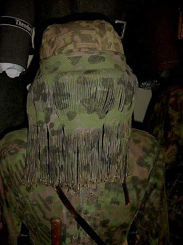 SS Camo face veil