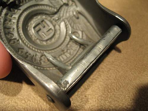My first SS EM Buckle--For review.