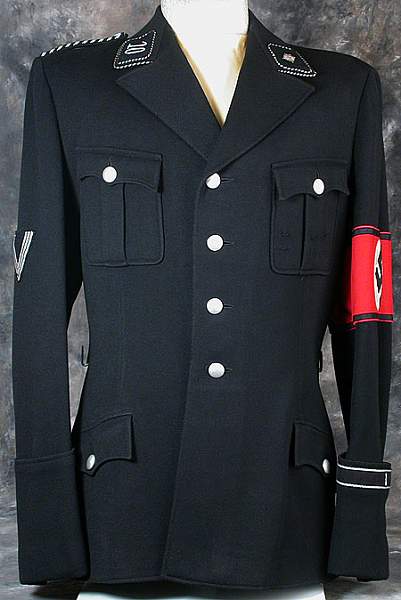 Black uniforms period photos in color