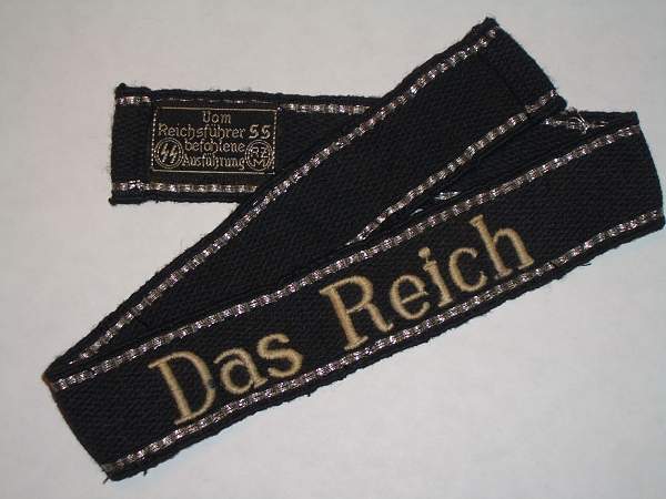 Das Reich Cuff Title