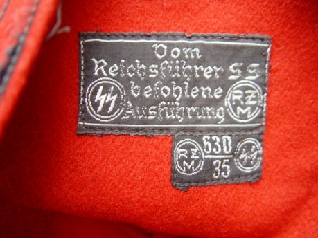 ss arm band label