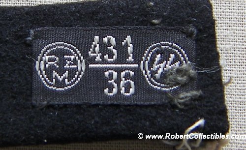 ss arm band label