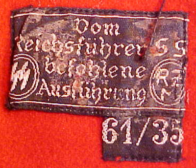 ss arm band label