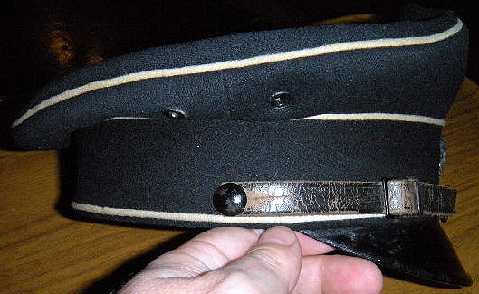 Early SS Black Visor