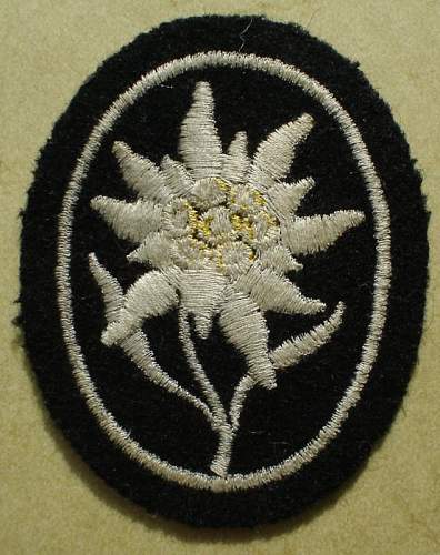 Edelweiss patch