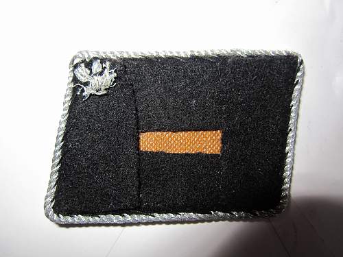 Runic Officer's Collar Tab