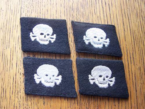 &quot;Pumpkinhead&quot; Totenkopf Collar Tab.