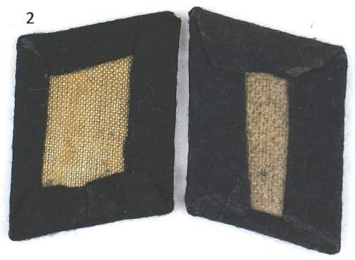 Several SS collar tabs