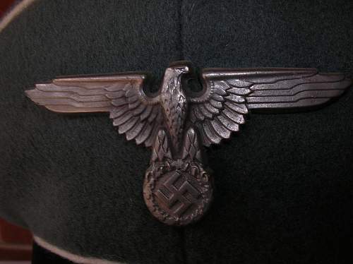 Waffen SS Officer's Visor Cap