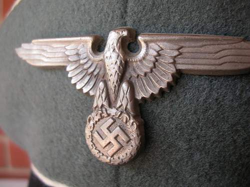 Waffen SS Officer's Visor Cap
