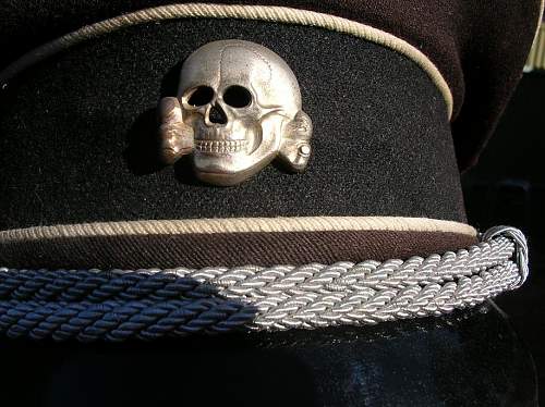 Allgemeine SS Officer's Visor ap