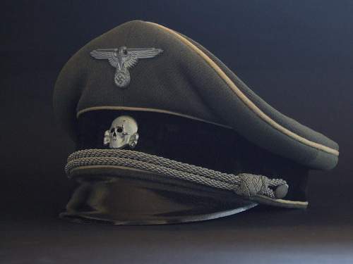 SS Kleiderkasse Officers visor