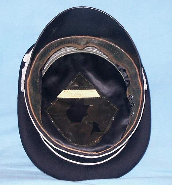 Allgemeine SS Officer's Visor ap