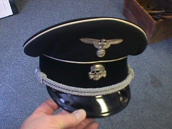 Allgemeine SS Officer's Visor ap