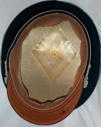 Allgemeine SS Officer's Visor ap