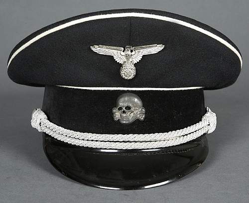 Allgemeine SS Officer's Visor ap