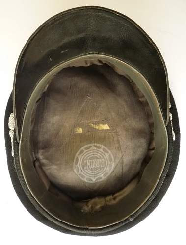 Allgemeine SS Officer's Visor ap