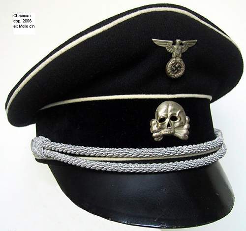 Allgemeine SS Officer's Visor ap
