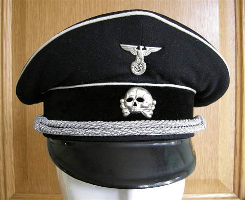 Officers Black Visor