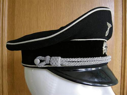 Officers Black Visor