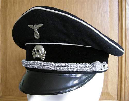 Officers Black Visor