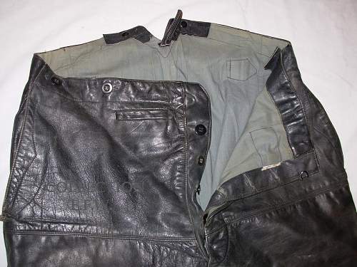 Help please. Pz SS leather jacket &amp; pants