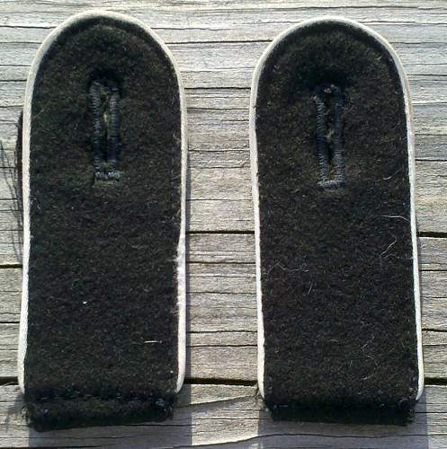 SS enlisted mans inf. shoulder boards