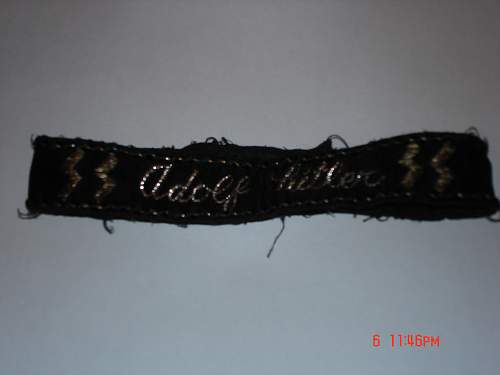 Adolf Hitler Cuff Title