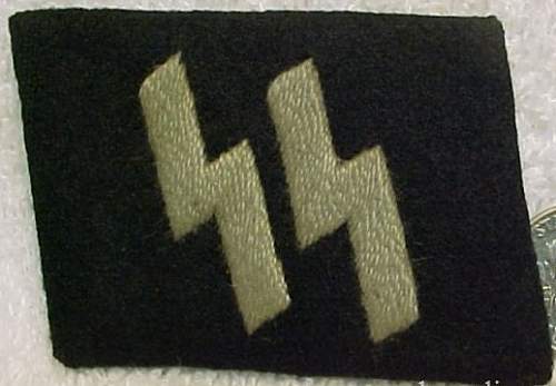 Waffen SS collar tabs