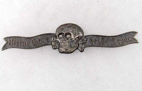 SS skull breast badge... real or fake?