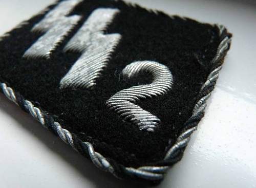 SS officer collartab