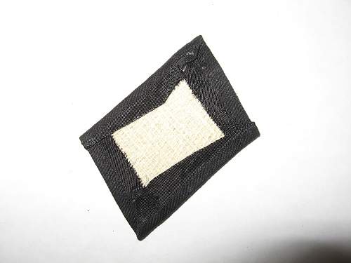 SS Enlisted Collar Tab Dachau made