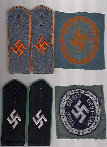 Schuma Cloth insignia , Uniforms, Schuma Items