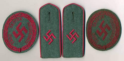 Schuma Cloth insignia , Uniforms, Schuma Items