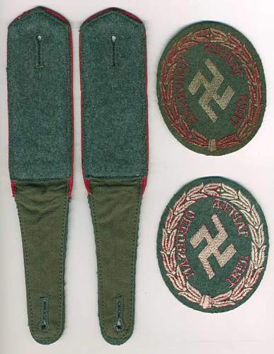 Schuma Cloth insignia , Uniforms, Schuma Items