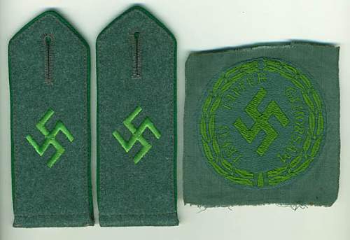 Schuma Cloth insignia , Uniforms, Schuma Items