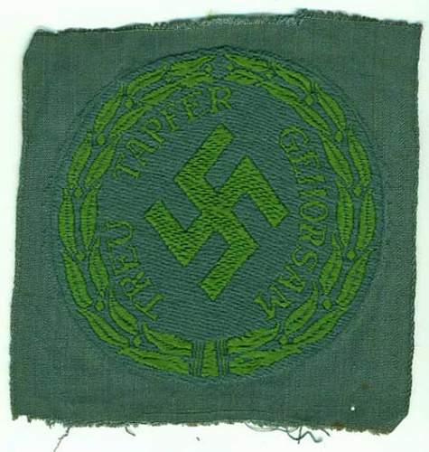 Schuma Cloth insignia , Uniforms, Schuma Items