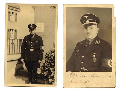 Is there any way to ID an SS Officer?