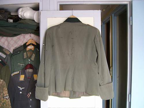 WAFFEN SS UNTERSTURMFUHRER Artillery Tunic