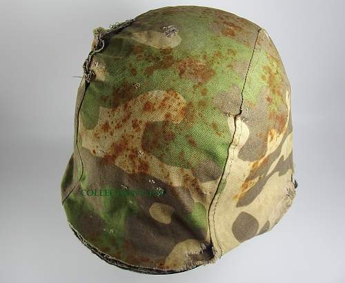 SS camo helmet cover